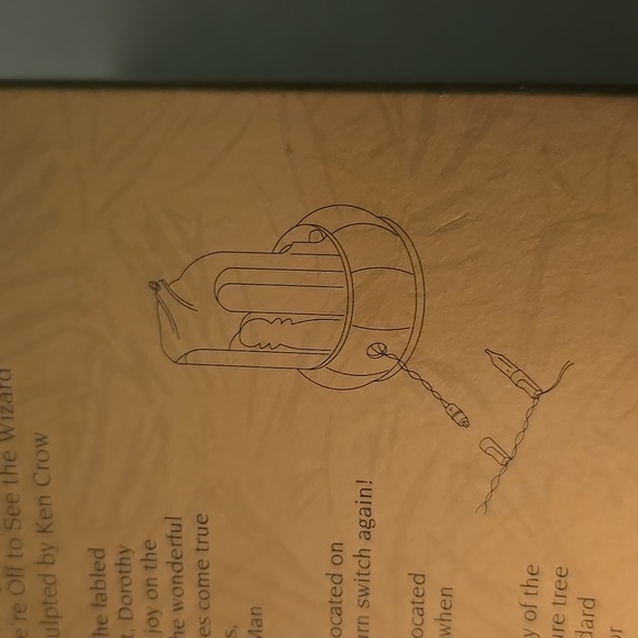 New Hallmart, Wizard of Oz, singing christmas ornament - Picture 4 of 10